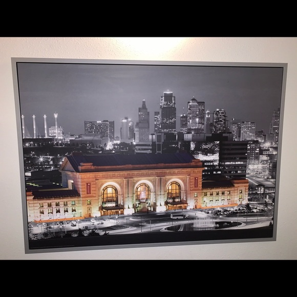 Ikea Wall Art Canvas Photo Of Kansas City Union Station Poshmark